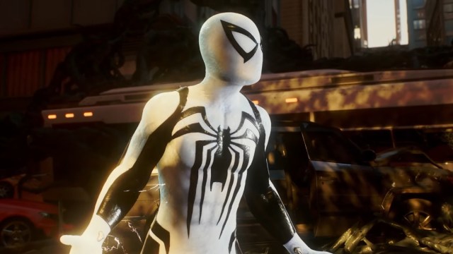 Anti-Venom suit.