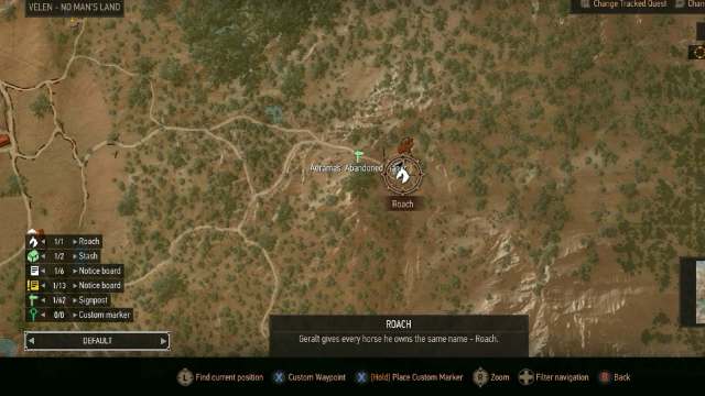 The Witcher 3 Remastered Map Location for Enhanced Feline Armor