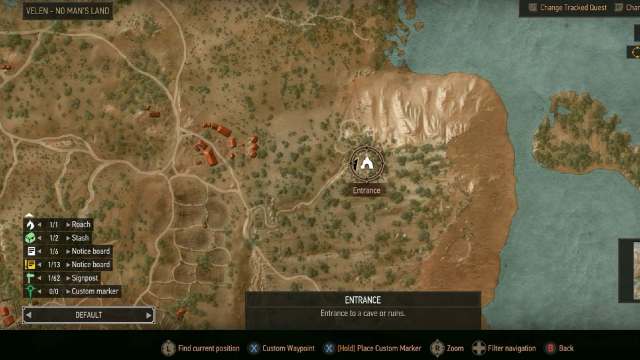 The Witcher 3 Remastered Map Location for Enhanced Feline Boots