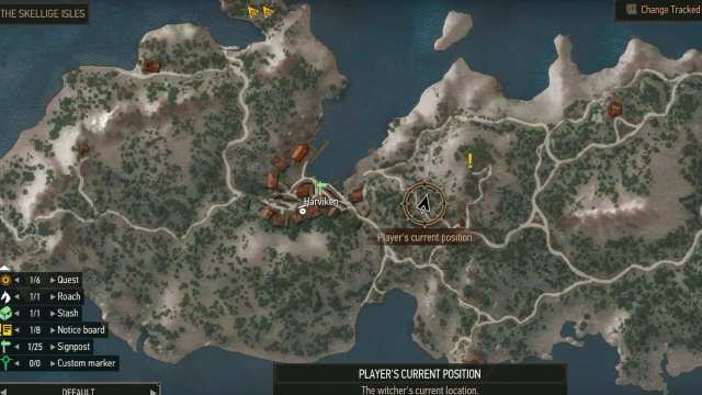 The Witcher 3 Remastered Map Location for Mastercrafted Feline Silver Sword