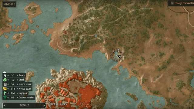 The Witcher 3 Remastered Map Location for Superior Feline Steel Sword