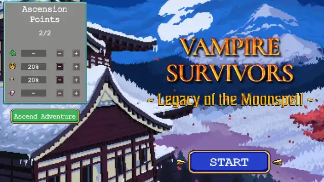 Ascension of Adventure in Vampire Survivors