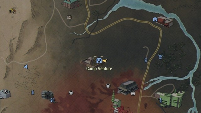 Fallout 76 Camp Venture Map