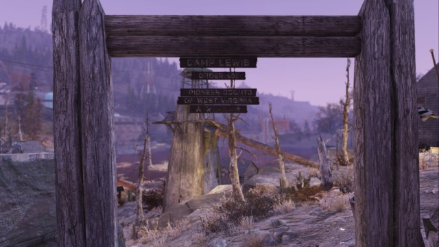 Fallout 76 Pioneer Scout Camp