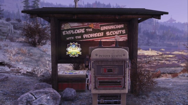 Fallout 76 Pioneer Scout Rewards Stash