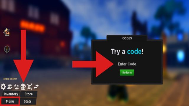 How to redeem codes in Haze Piece