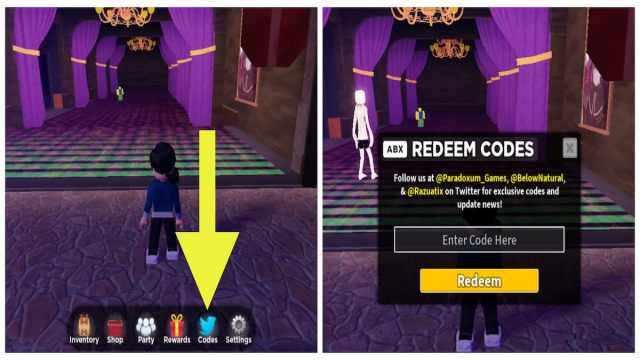 How to redeem codes in Tower Defense Simulator