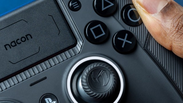 Right thumbstick detail on Nacon Revolution 5 Pro