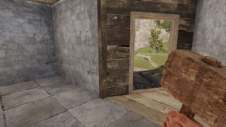 Flicking Off Building Rust How to Demolish Walls in Rust - Prima Games