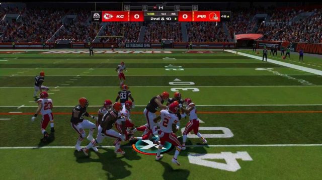 use trucking to break tackles using r3 | ball-carry move | madden 24