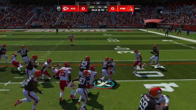 use trucking to break tackles using r3 | ball-carry move | madden 24