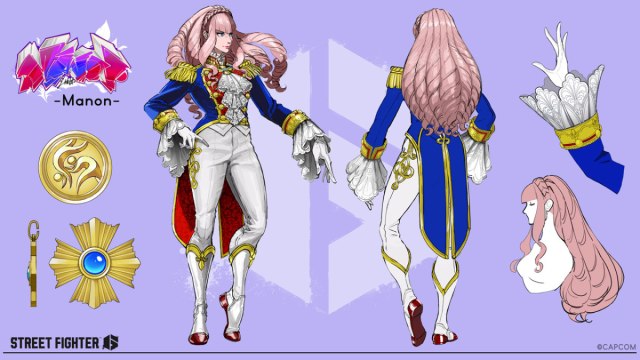 Concept art of Manon's Costume 3 in Street Fighter 6.