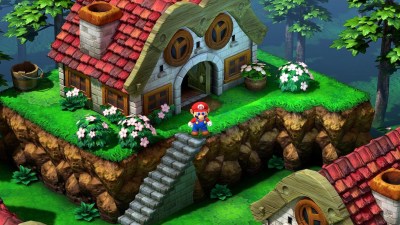 Super Mario RPG Rose Town House Entrance
