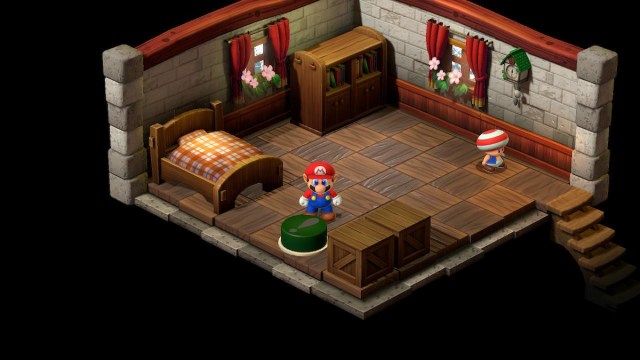 Super Mario RPG Rose Town House Interior