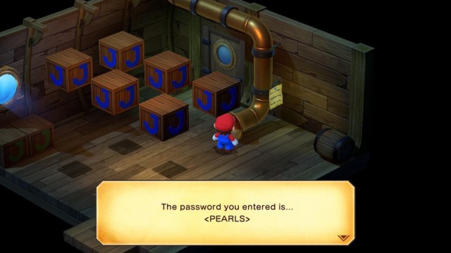 Super Mario RPG Sunken Ship Password