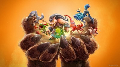 Image of Charlga Razorflank and Minis in Warcraft Rumble artwork.