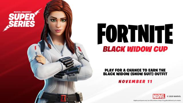 Black Widow Fortnite skin