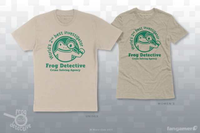 Frog Detective shirt for cozy gamer holiday gift guide