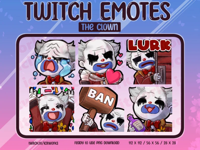 Twitch Emotes for DBD Players