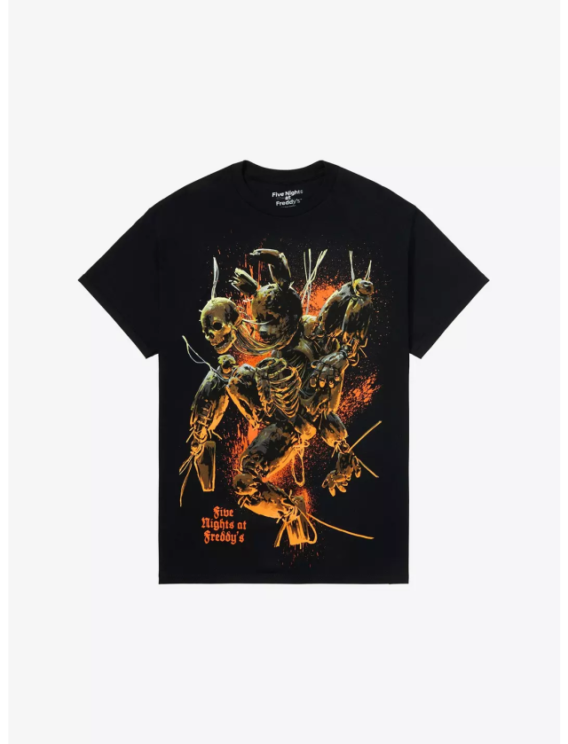 FNAF Springtrap shirt from Hot Topic