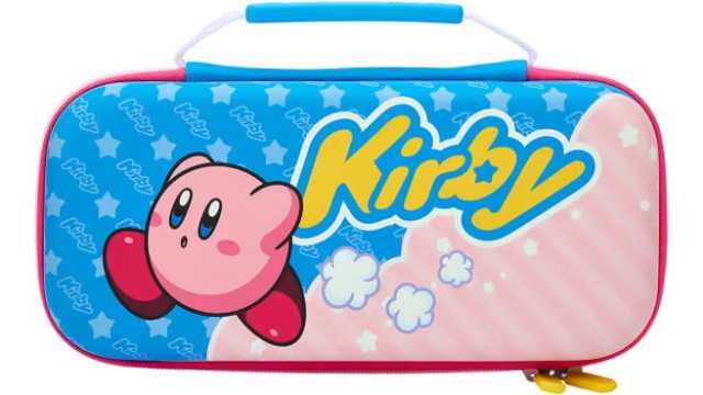 Kirby Switch case for cozy gamer holiday gift guide