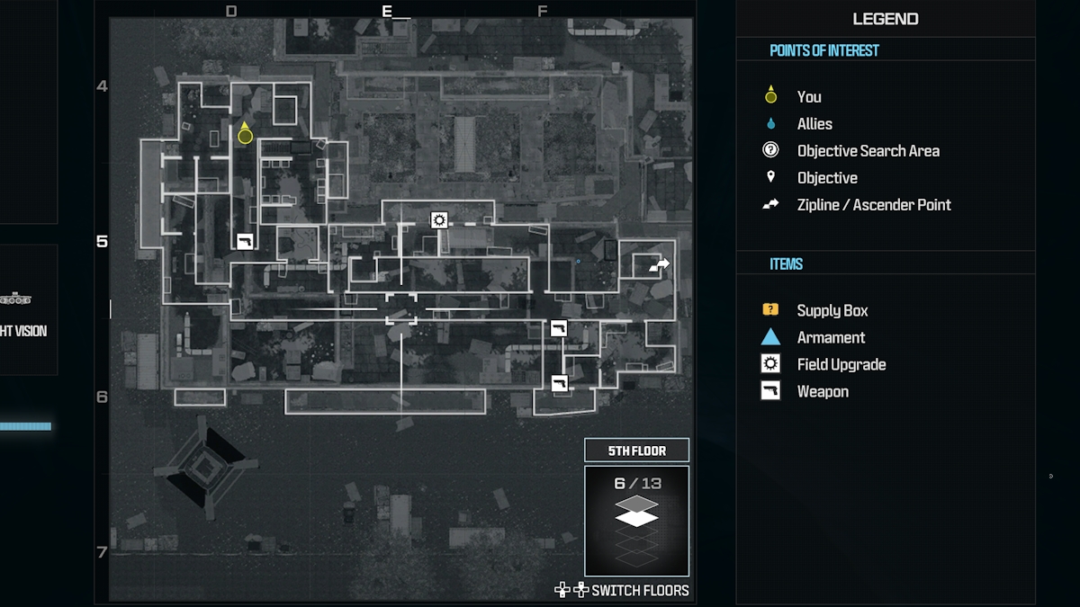 All Weapons and Item Locations for Highrise in MW3 - Prima Games