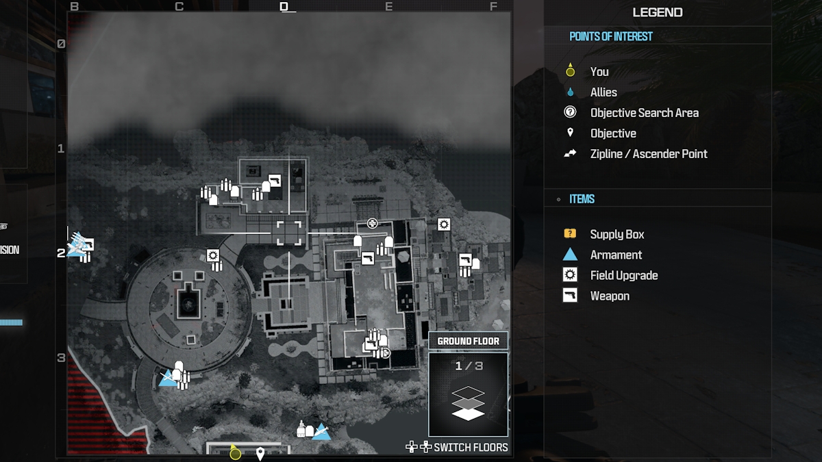 All Weapon And Item Locations For Oligarch In Mw3 Prima Games 7679