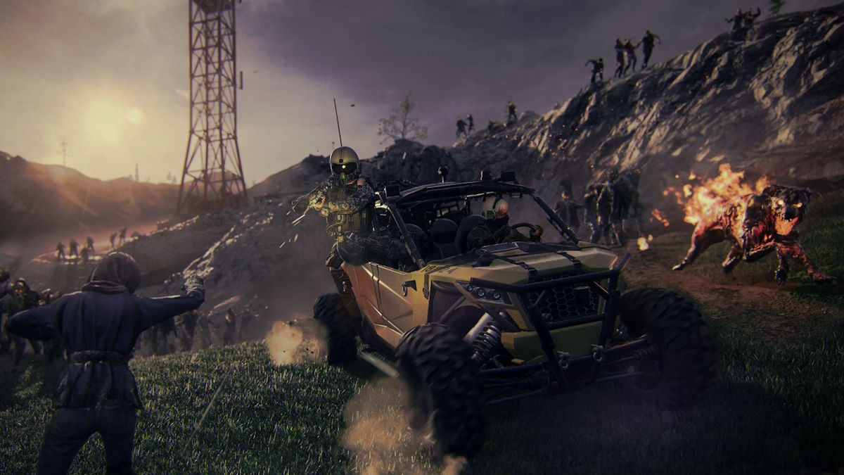 Modern Warfare 3 Zombies Car