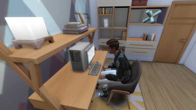 The Sims 4 computer team afterschool activity