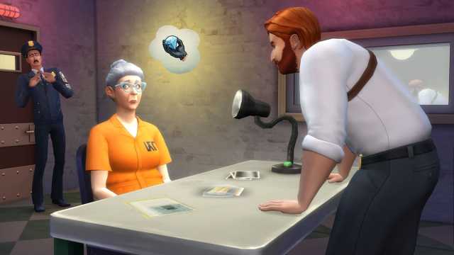 The Sims 4 Detective active career