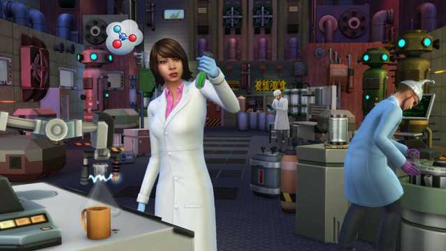 The Sims 4 Scientist active career