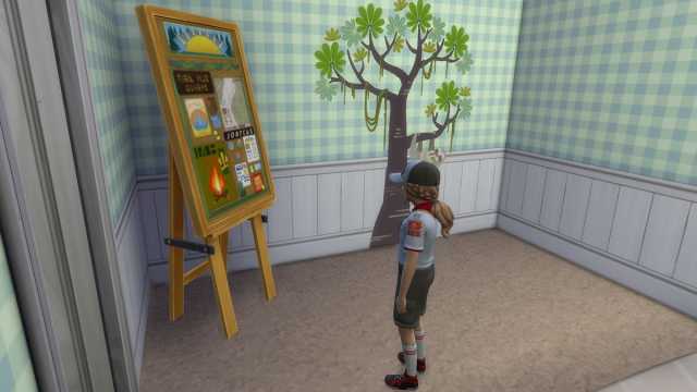 The Sims 4 scout afterschool activity