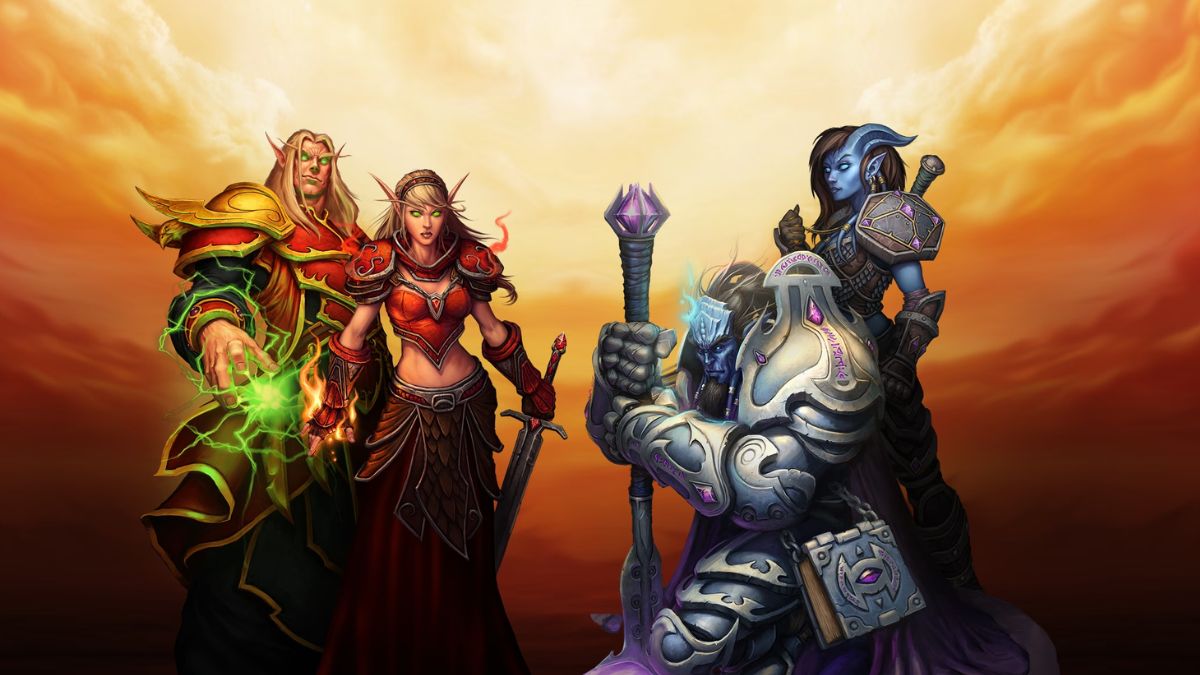 Image of WoW Classic characters.