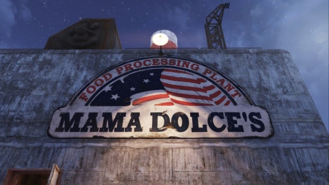 Fallout 76 Mama Dolce's Food Processing