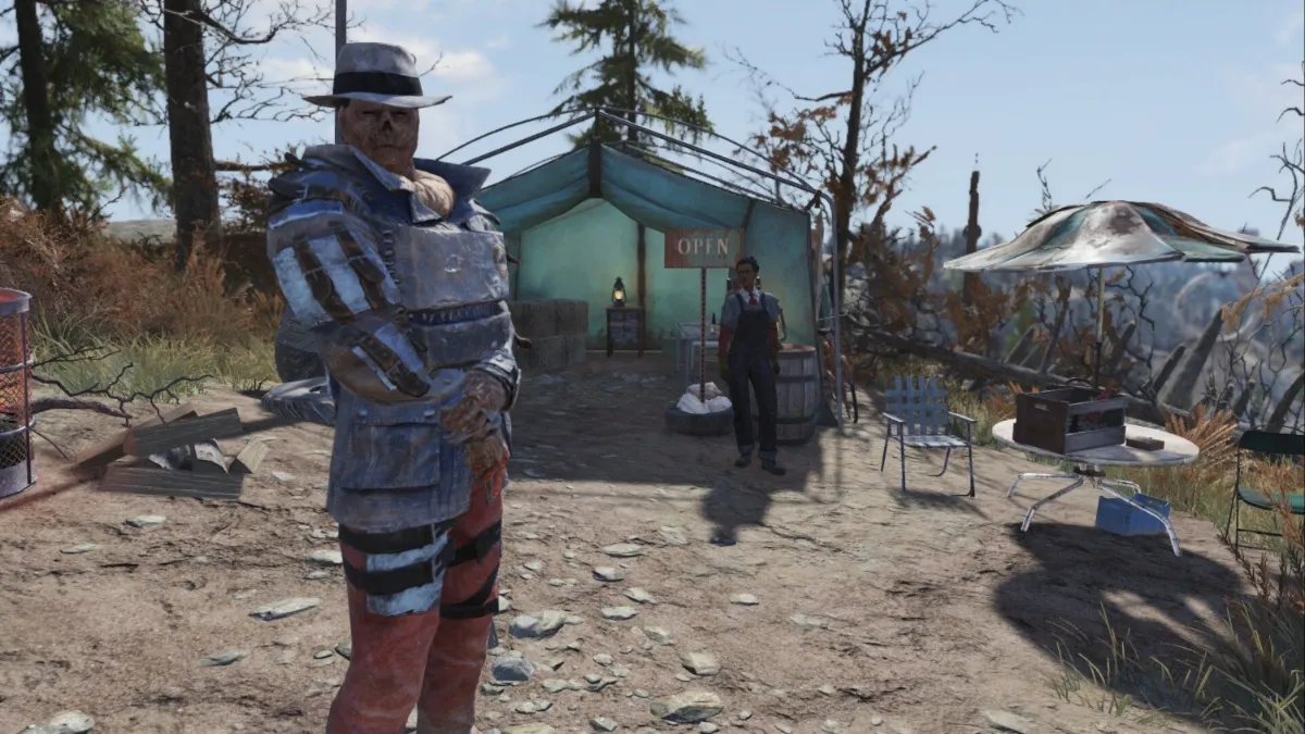 Fallout 76 Minerva Vendor Outside Foundation