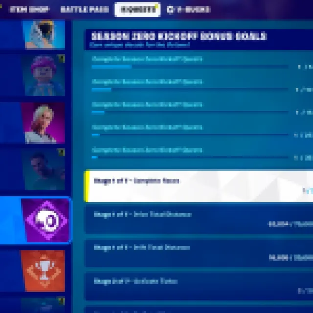 All Quests and Rewards in Fortnite Rocket Racing - Prima Games
