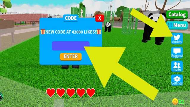 How to Redeem Codes in Hide and Seek Transform