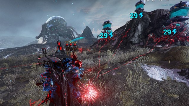 Warframe Coolant Raknoids Following Exploiter Orb