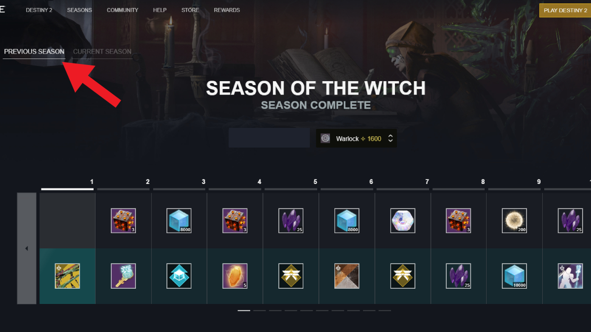 How to Claim Past Season Rewards in Destiny 2 Prima Games