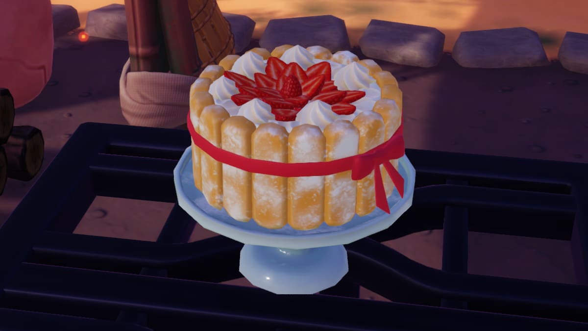 Disney Dreamlight Valley Charlotte Cake recipe