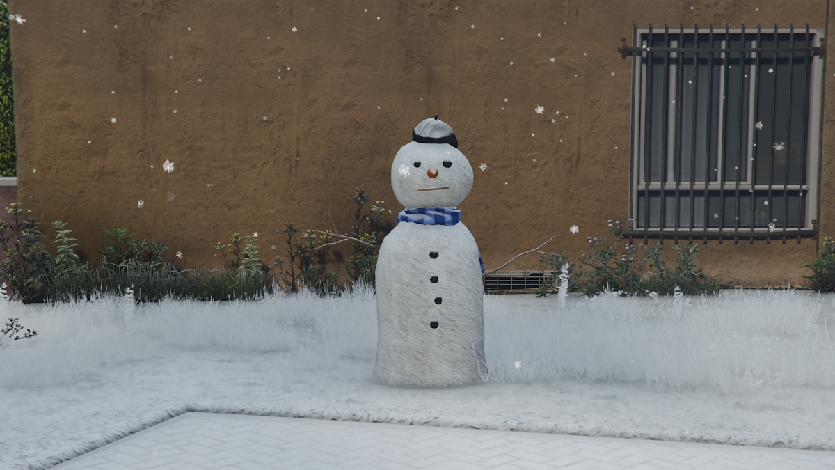 GTA Online Snowmen