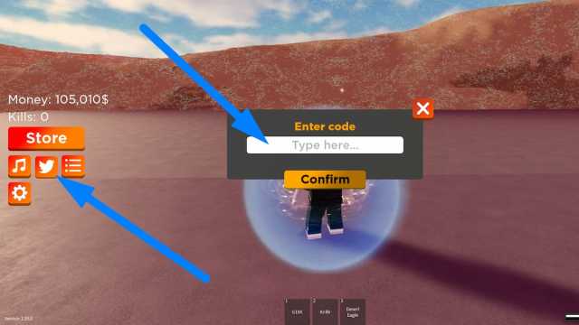 How to redeem codes in Military War Tycoon