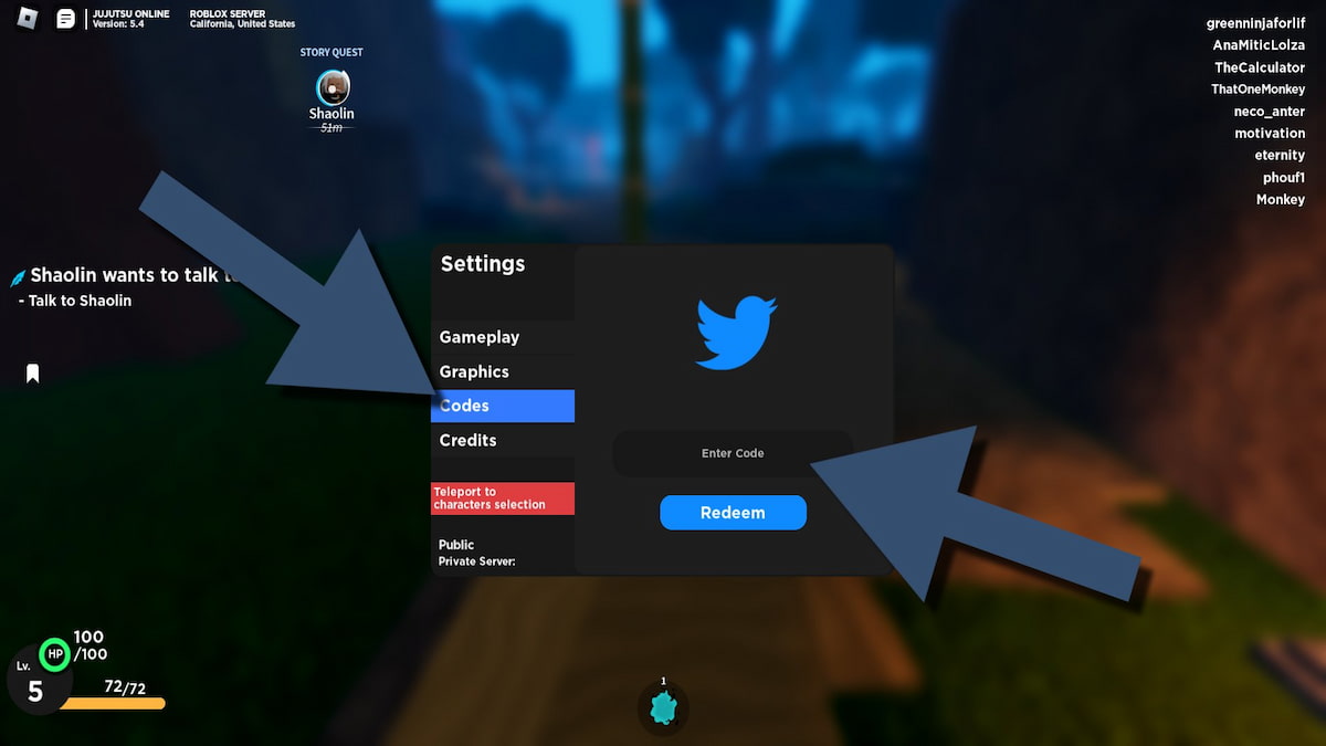 Jujutsu Online Codes (August 2024) Prima Games