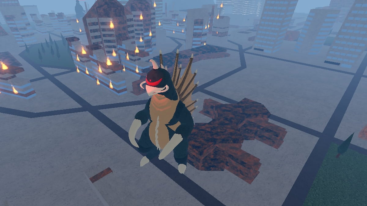Kaiju Universe in-game screenshot of a monster
