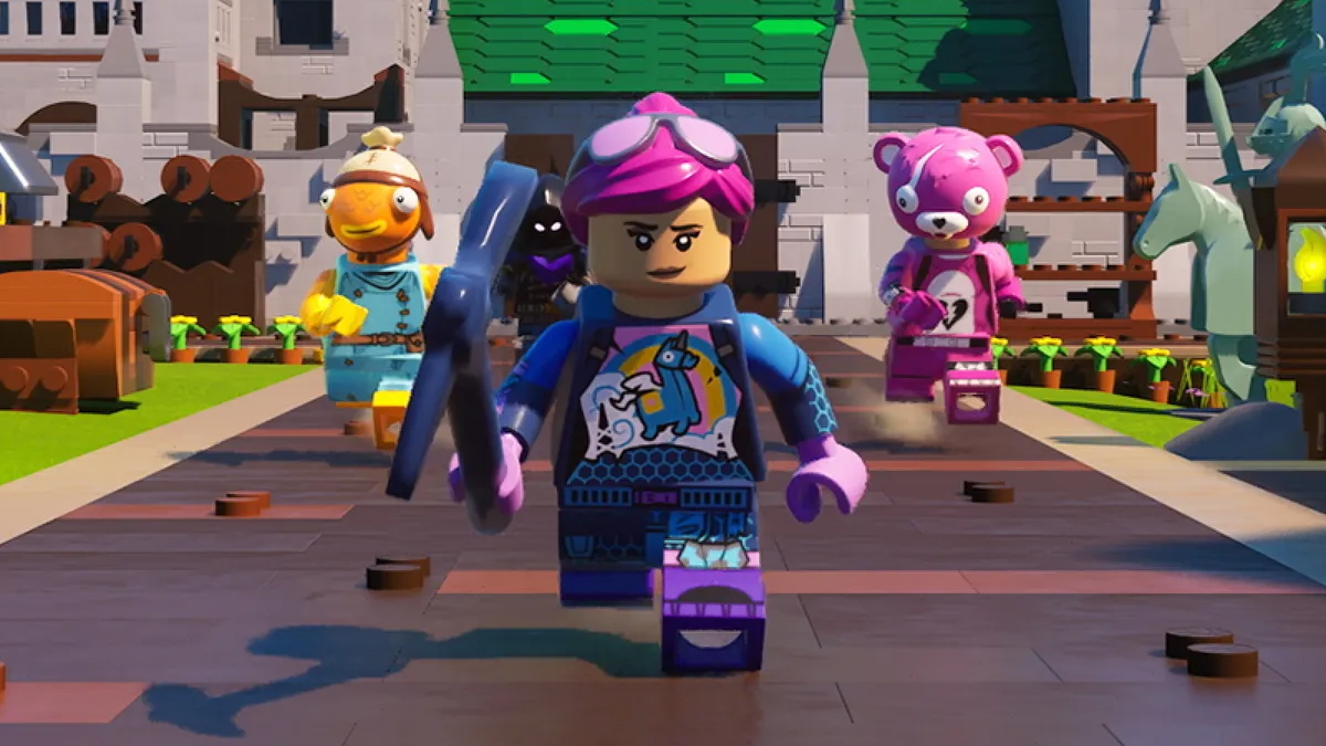 Lego Fortnite can be played solo or with up to 7 friends