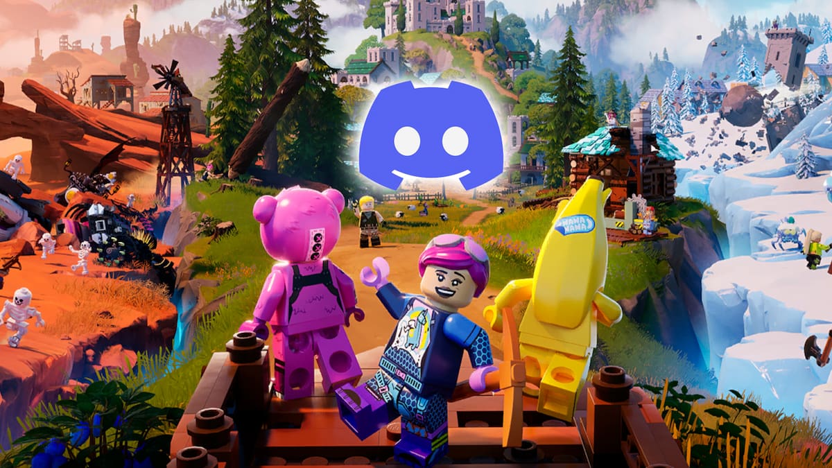 How to join LEGO Fortnite Discord server