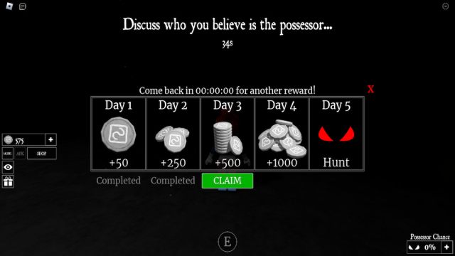 Other ways to get rewards in Possessor.