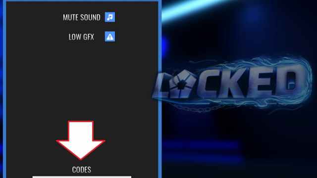 How to redeem codes in Locked