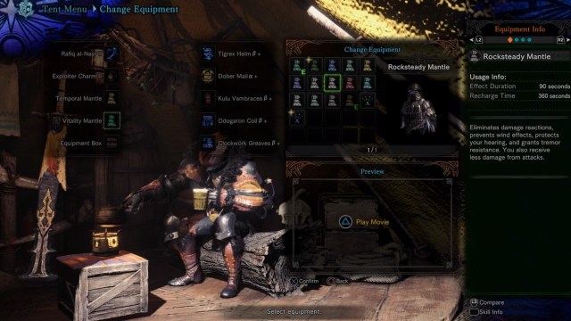 Rocksteady Mantle MHW