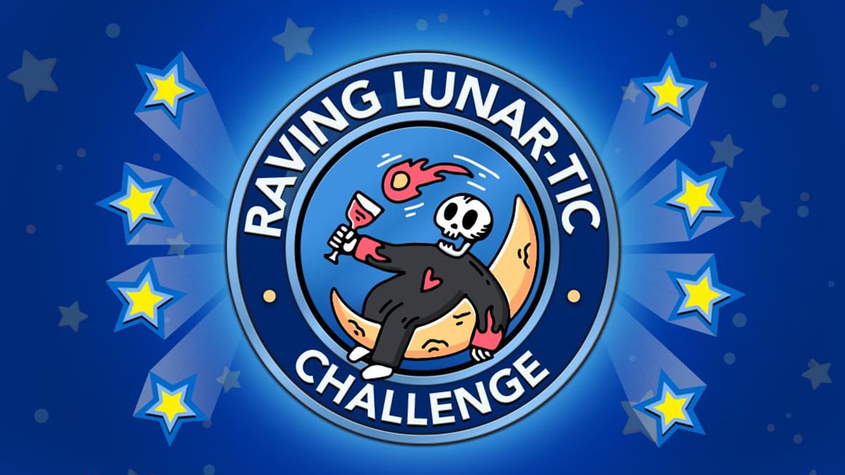 Raving Lunar-tic Challenge in BitLife